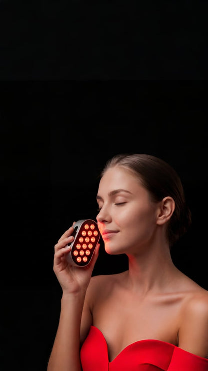 Rotes Lichtpanel