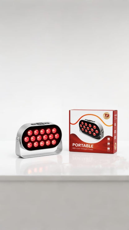 Rotes Lichtpanel