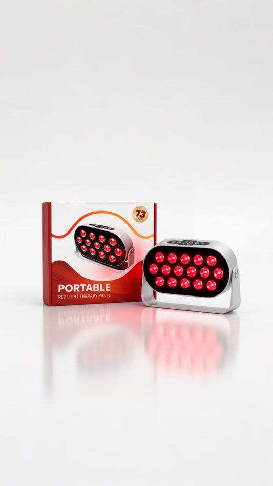 Rotes Lichtpanel